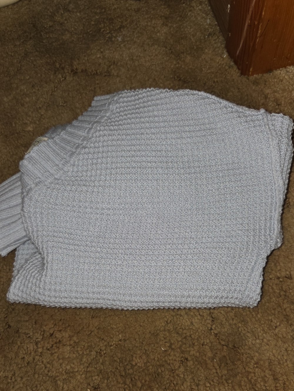 Jessica Simpson Light Gray Crewneck Sweater